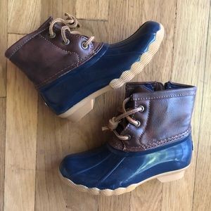 Sperry Saltwater Duck Boots Toddler